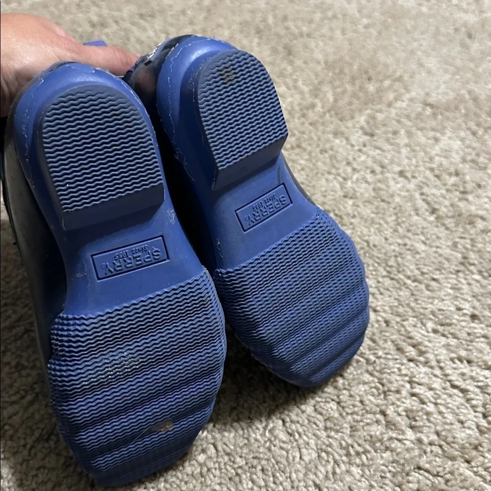 Sperry Kid's Saltwater Chelsea Boot Blue 11M  Waterproof Rain